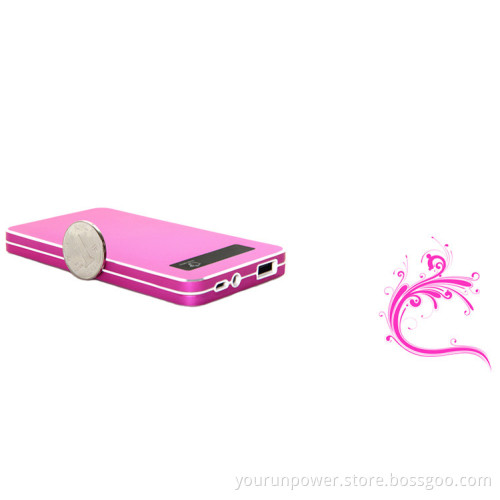 Backkup Charger Portable Power 6000mAh Capacity Wite LED Light (YR060)